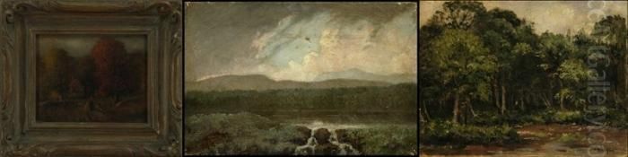 Landscape Oil Painting by Joseph Henry Boston