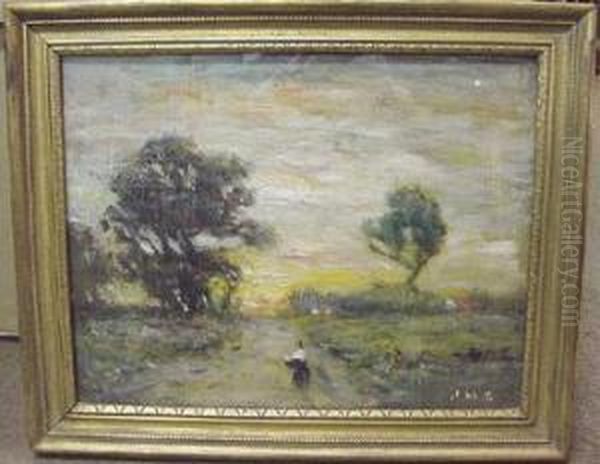 Heading Home Oil Painting by Joseph Henry Boston