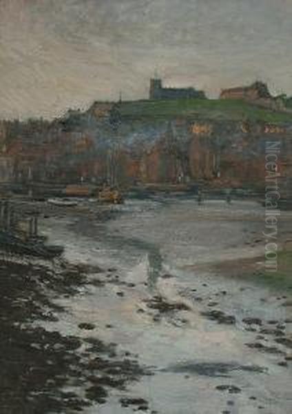 Whitby Oil Painting by Alois Boudry
