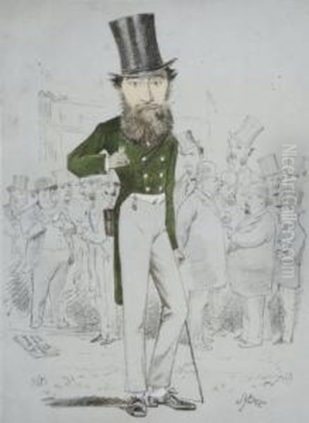 Racehorses With Jockeys Oil Painting by Carington Bowles