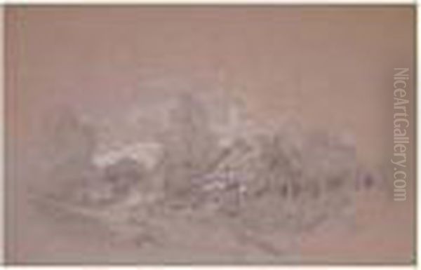 Ensemble De 6 Dessins Oil Painting by Felix Saturnin Brissot de Warville