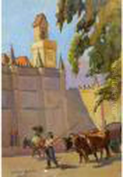 Ue De Batalha (portugal). Oil Painting by Matteo Brondy