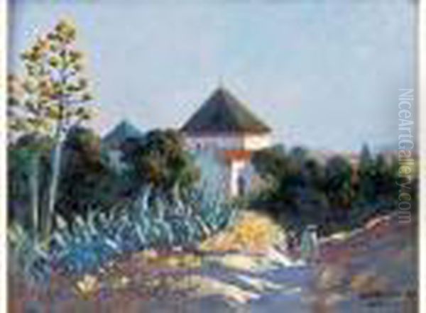 Environs De Meknes. Oil Painting by Matteo Brondy