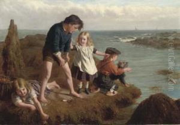 All But Lost Oil Painting by Brownlow North