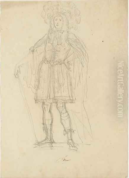 design recording a cavalry display for La Gara delle Stagioni Oil Painting by Stefano della Bella