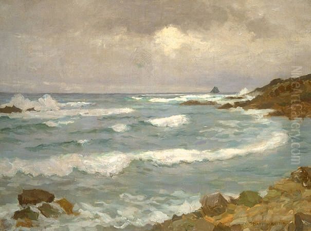The Coast At Louisbourg Oil Painting by William Brymner