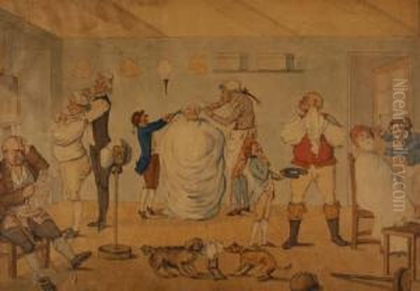 Untitled Oil Painting by Henry William Bunbury