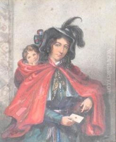 The Fortune Teller Oil Painting by John Bagnold Burgess