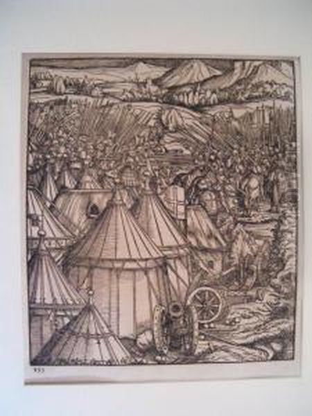 Der Weiss Kunig Oil Painting by Hans Burgkmair the elder