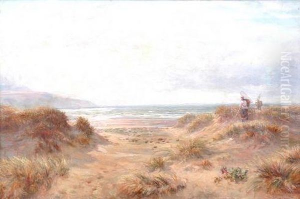 British Oil Painting by Charles Thomas Burt