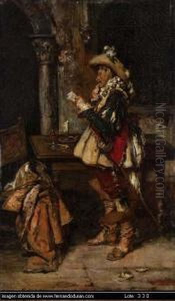 Untitled Oil Painting by Maximo Juderias Caballero