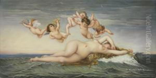 The Birth Of Venus Oil Painting by Alexandre Cabanel