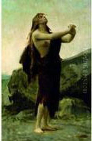 Eve Oil Painting by Alexandre Cabanel