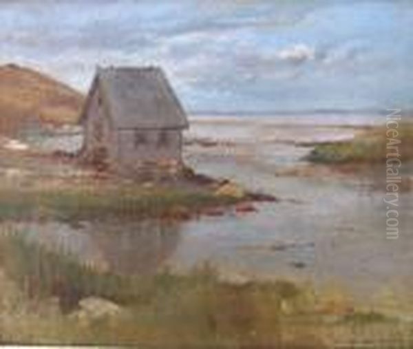 Barnstable Marsh. Oil Painting by Charles Drew Cahoon