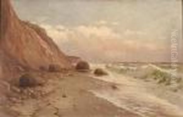Gay Head, Martha's Vineyard Oil Painting by Charles Drew Cahoon