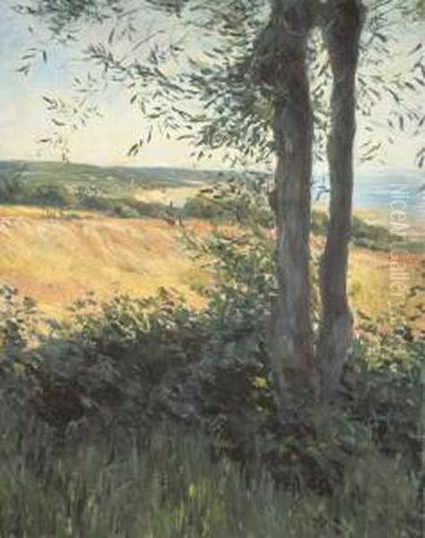 Bord De Mer Oil Painting by Gustave Caillebotte