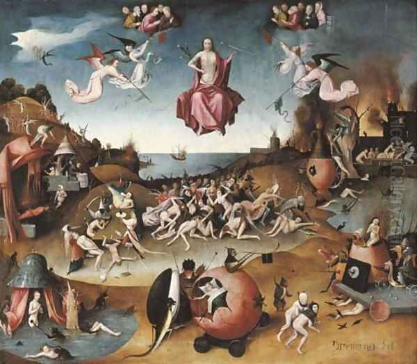 The Last Judgement Oil Painting by Hieronymous Bosch