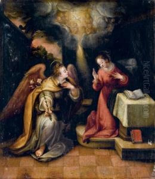 Annunciazione Oil Painting by Denys Calvaert