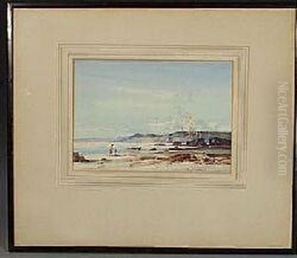 Summer Morning Drumadoon Point, Arran Oil Painting by Thomas, of Pall Mall Butler