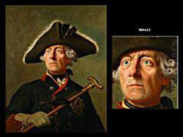 Friedrich Der Grosse
Genannt Der Alte Fritz Oil Painting by Wilhelm Camphausen
