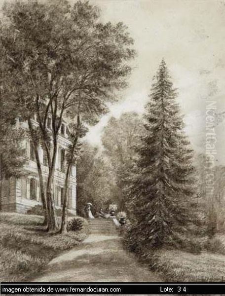 Descripcion De La Obra: Oil Painting by Tomas Campuzano Y Aguirre