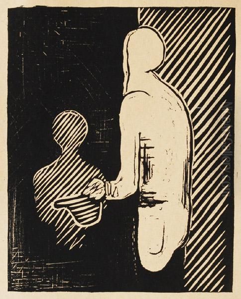 Zebrak Oil Painting by Josef Capek