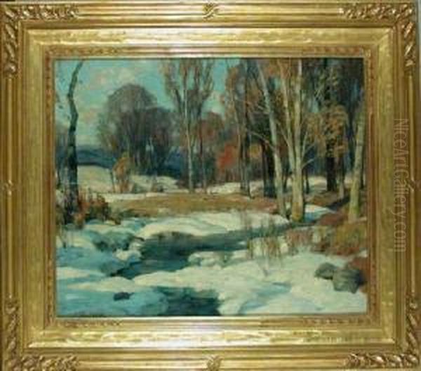 March Morning Oil Painting by John Fabian Carlson