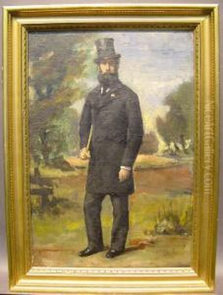 Snyder's Master, Possibly A Portrait Of Carolus-duran Oil Painting by Carolus Duran Charles Emile