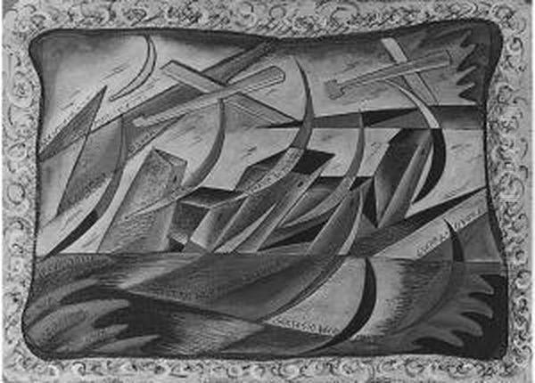 Guerra Al Chiaro Di Luna Oil Painting by Decio Cartesio