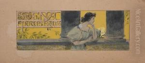 Scena Illustrata Oil Painting by Carlo Casaltoli