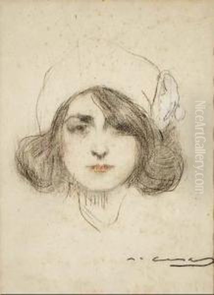 Sin Titulo Oil Painting by Ramon Casas