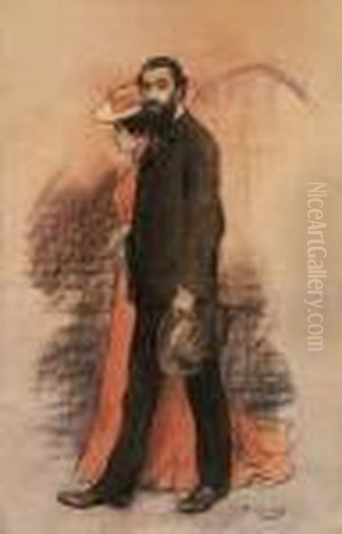 Marriage Of Pedro Romeau Oil Painting by Ramon Casas