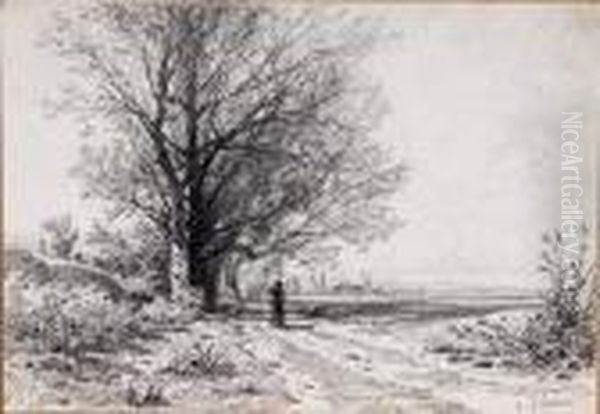 Paysages Oil Painting by Gustave Castan