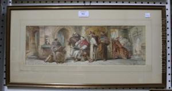 A Doubtful Point Oil Painting by Charles Cattermole