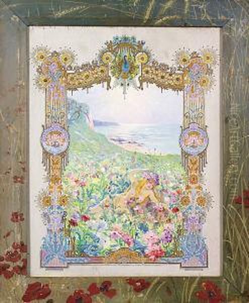 Allegorie De Lete Oil Painting by Louis Chalon