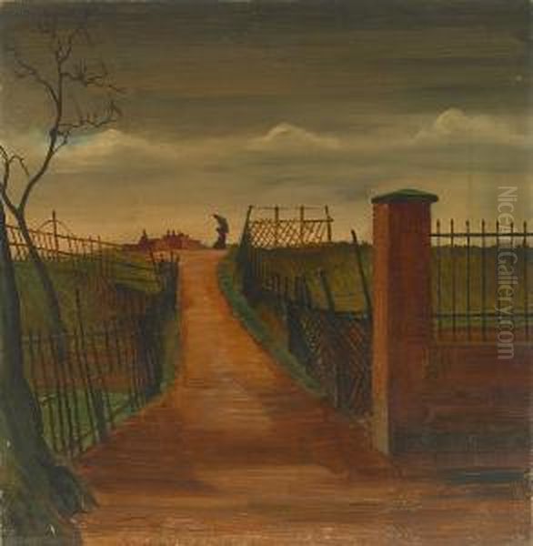 Mourner Oil Painting by Theo Champion