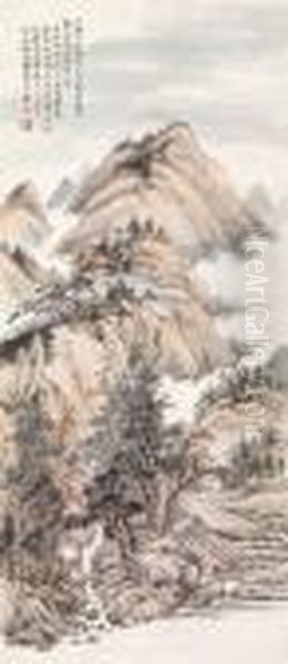 Landscape Oil Painting by Feng Chaoran