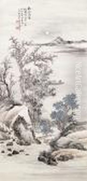 Landscape Oil Painting by Feng Chaoran