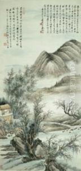 Landscape Oil Painting by Feng Chaoran