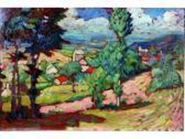 Untitled Oil Painting by Louis Charlot