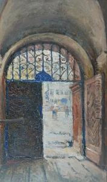 Sien Oil Painting by Tadeusz Cieslewski