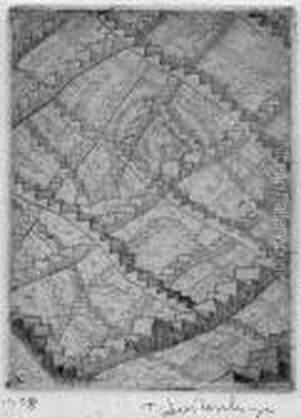 Rozum Oil Painting by Tadeusz Cieslewski