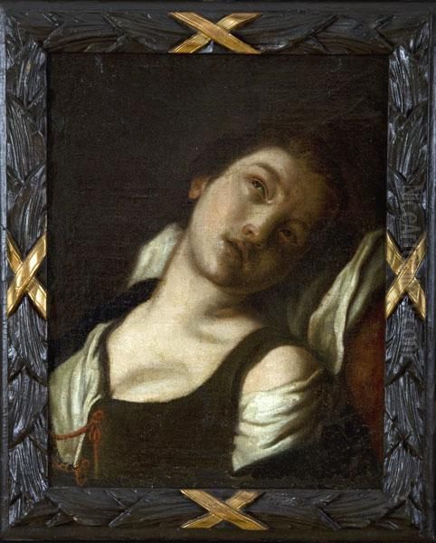 La Cucitrice
 Spasmo D'amore Oil Painting by Antonio Cifrondi