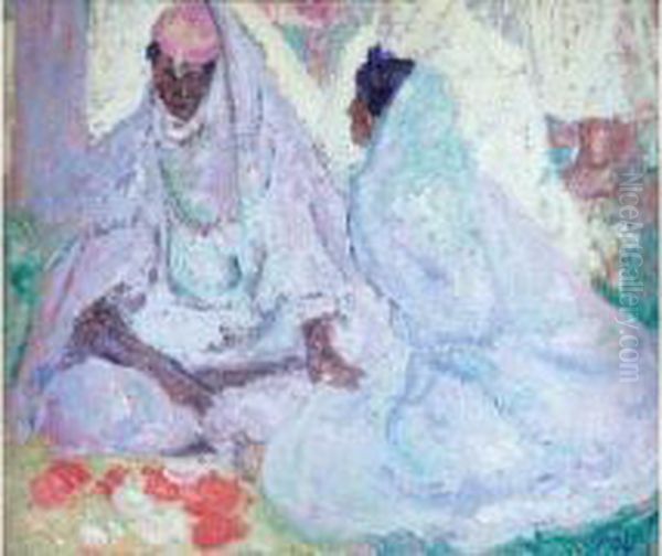 Preparation Au Mariage Oil Painting by Paul Cirou