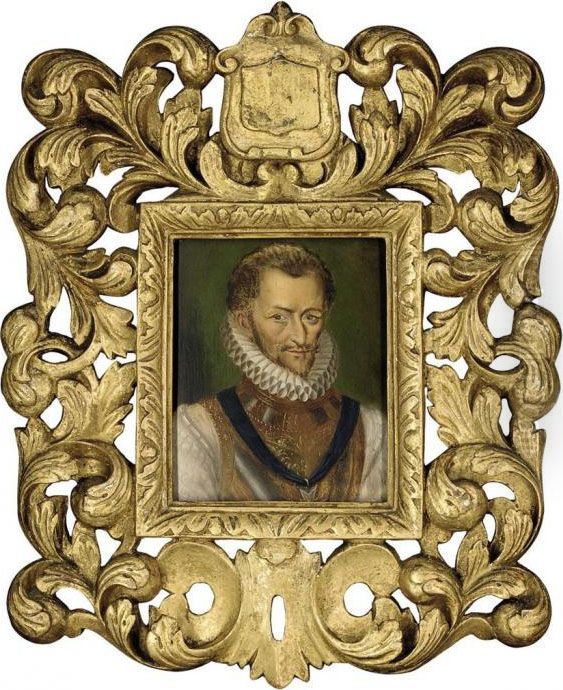 Portrait Of A Gentleman, 
Traditionally Identified As Henri Delorraine, Duc De Guise, Called Le 
Balafre (1550-1588) Oil Painting by Francois Clouet