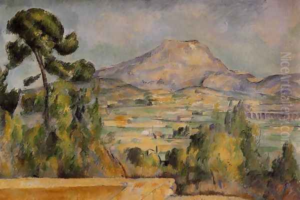 Mont Sainte Victoire3 Oil Painting by Paul Cezanne