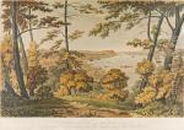 Cape Diamond And Wolf's Cove From Point Oil Painting by Cockburn, James Pattison