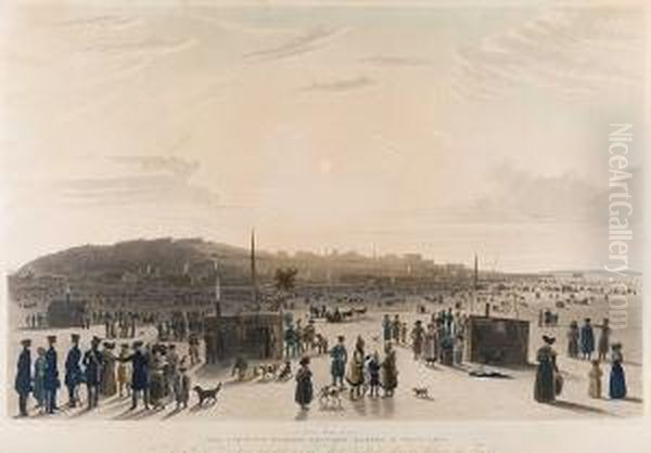 The Ice Pont Formed Oil Painting by Cockburn, James Pattison