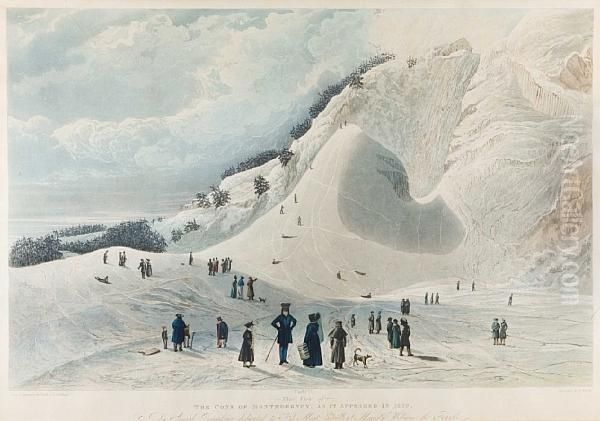 The Cone Of Montmorency Oil Painting by Cockburn, James Pattison