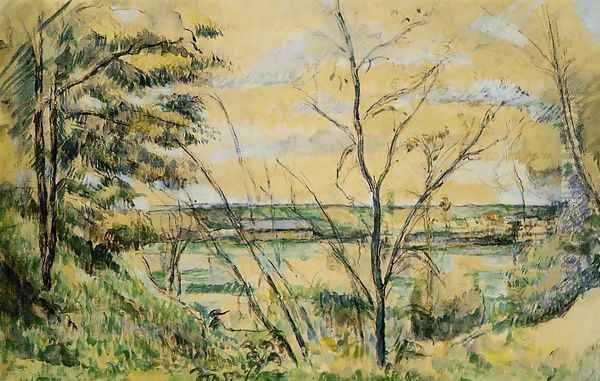 The Oise Valley2 Oil Painting by Paul Cezanne